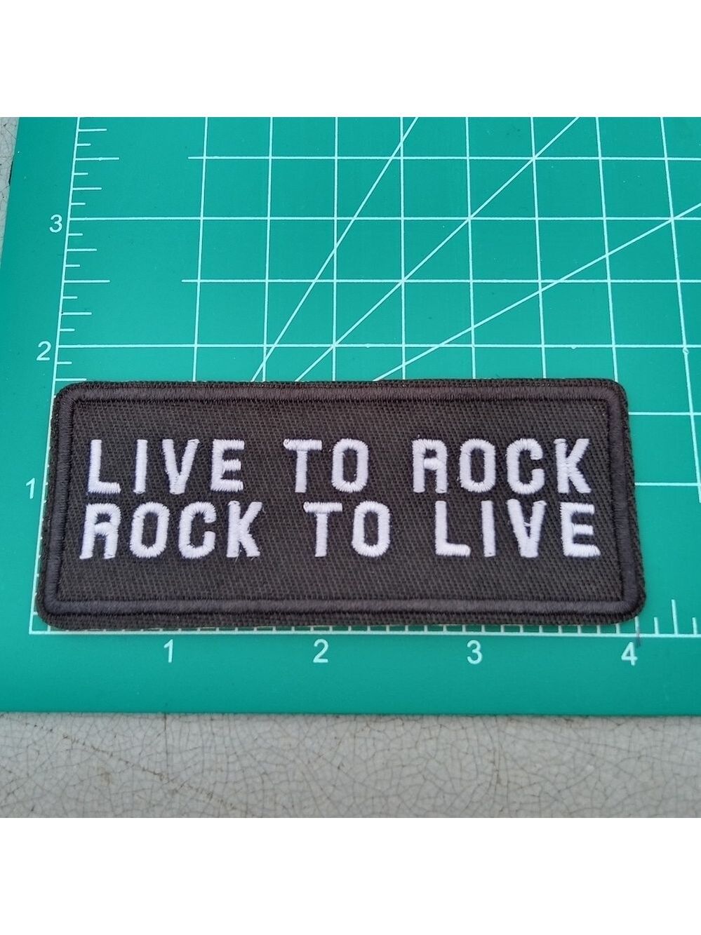 2/$10 Live to Rock Patch